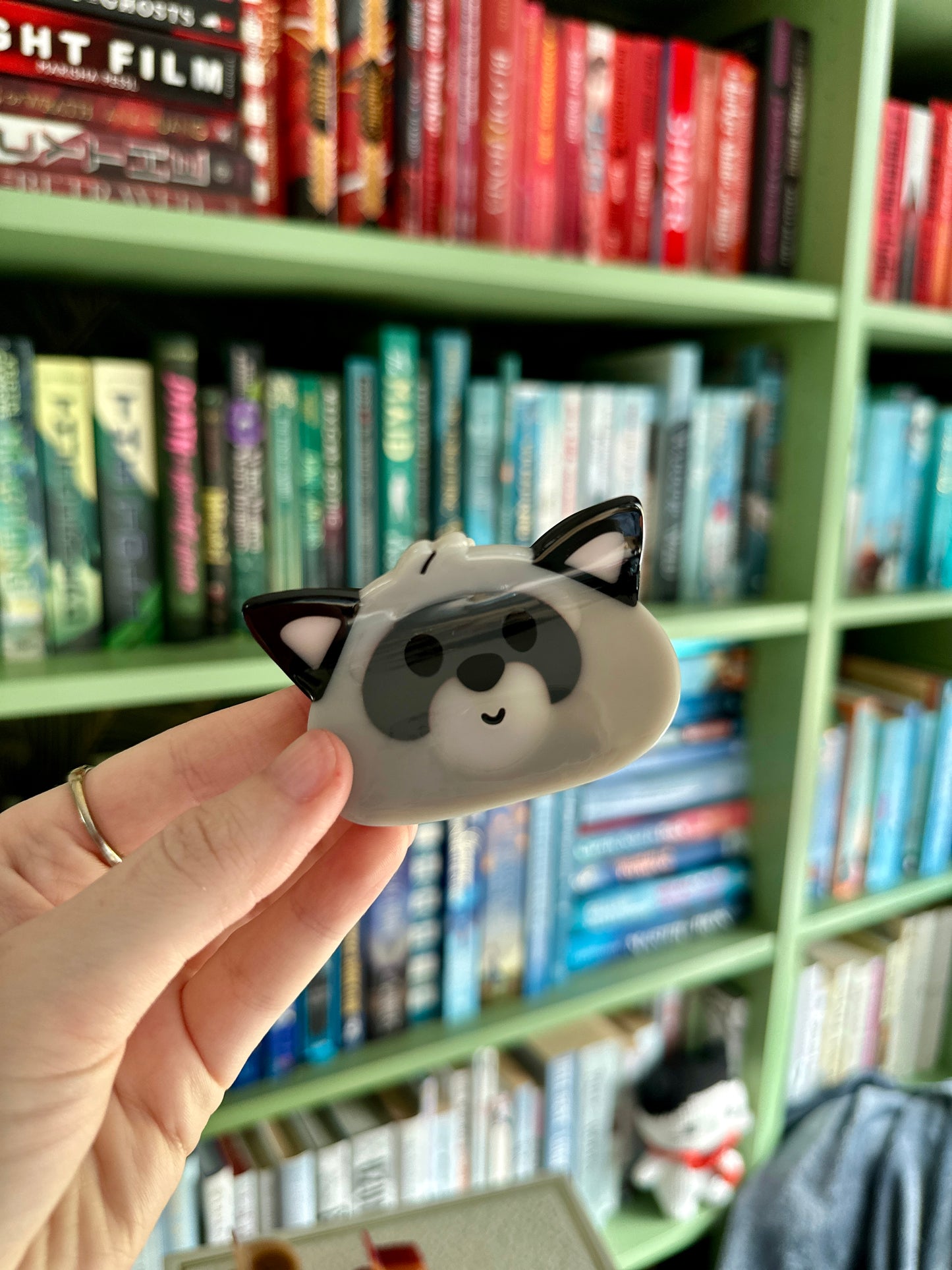Raccoon Hair Clip