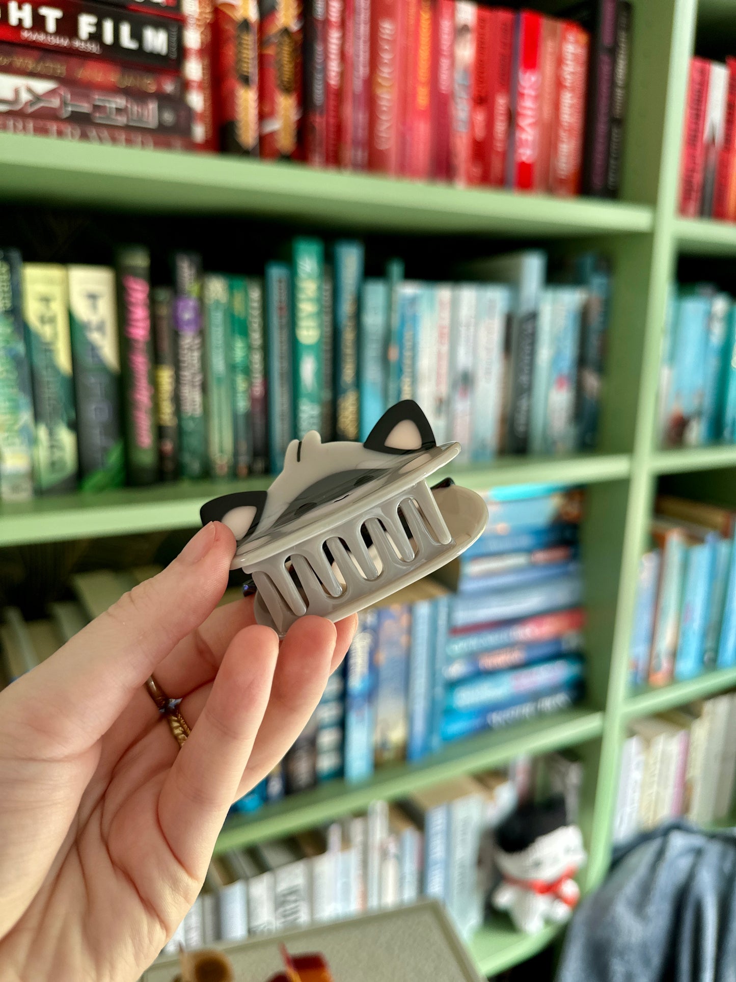 Raccoon Hair Clip