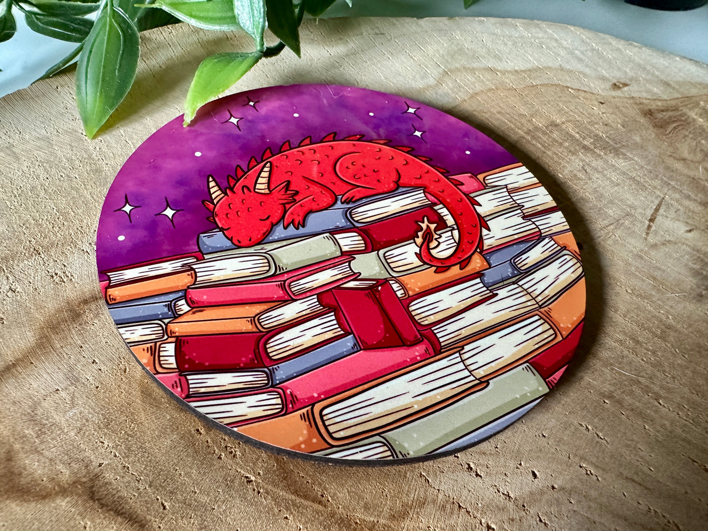 Dessous de verre Livre Dragon