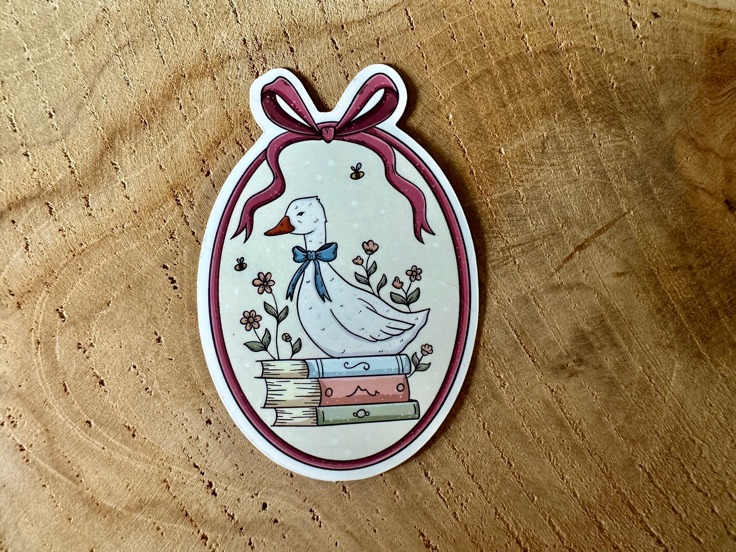 Dapper Goose Die Cut Sticker
