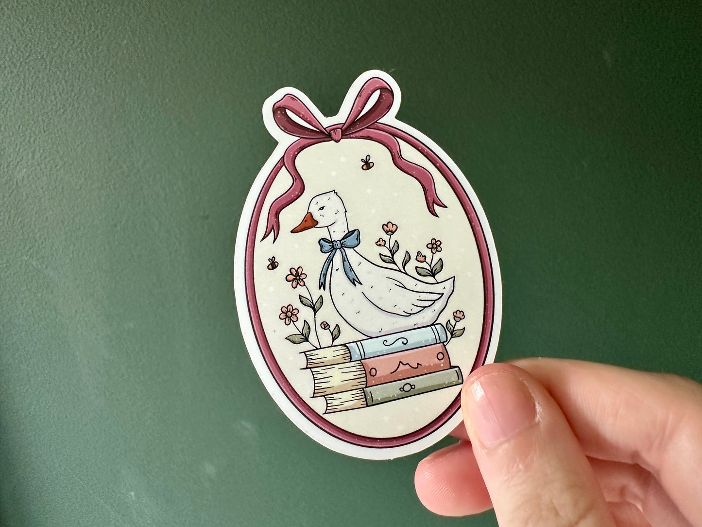 Dapper Goose Die Cut Sticker