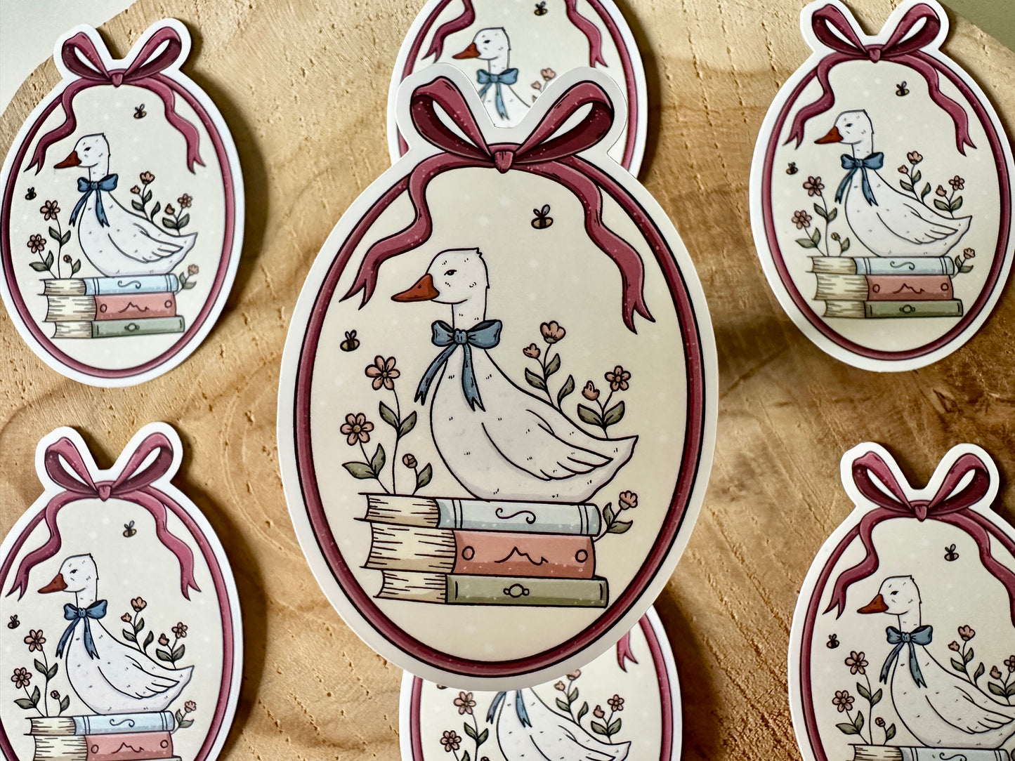 Dapper Goose Die Cut Sticker