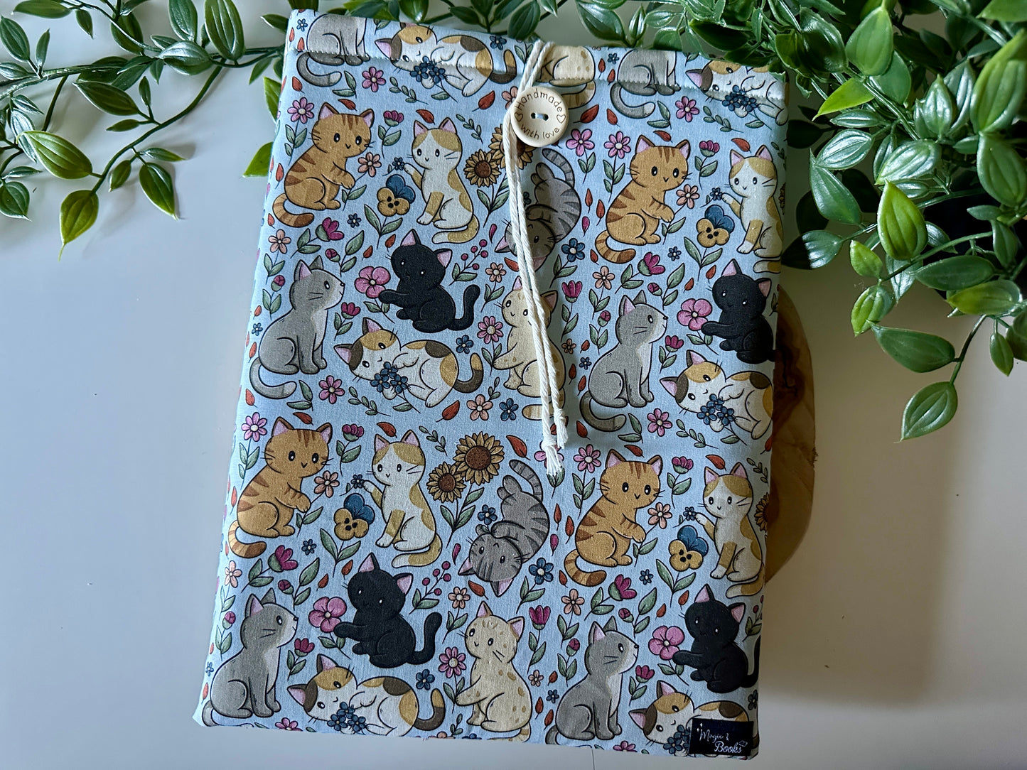 XL Cats & Flowers Boekenhoes (Eigen Ontwerp)