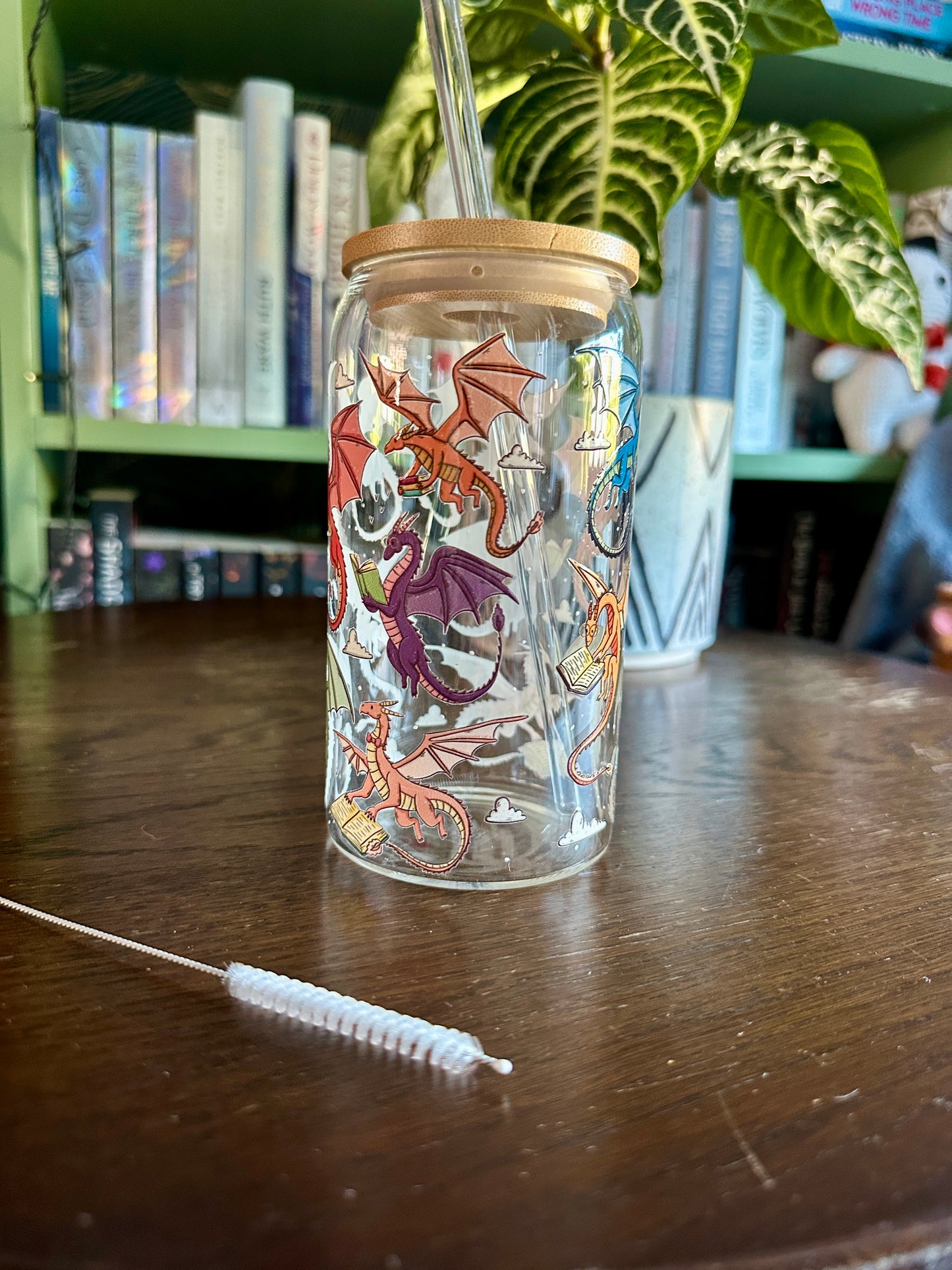 Flying Dragons Glazen Tumbler