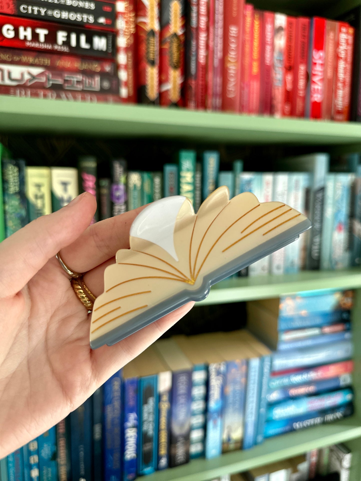 Livre ouvert Pince à cheveux