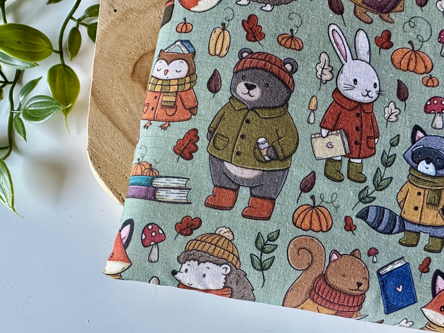Woodland Autumn Housse de Livre (Design personnel)