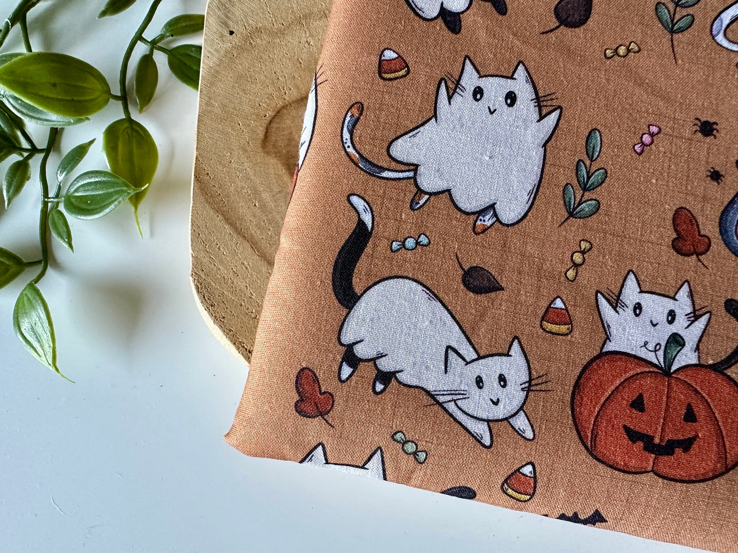 Ghost Cat Housse de Livre (Design personnel)