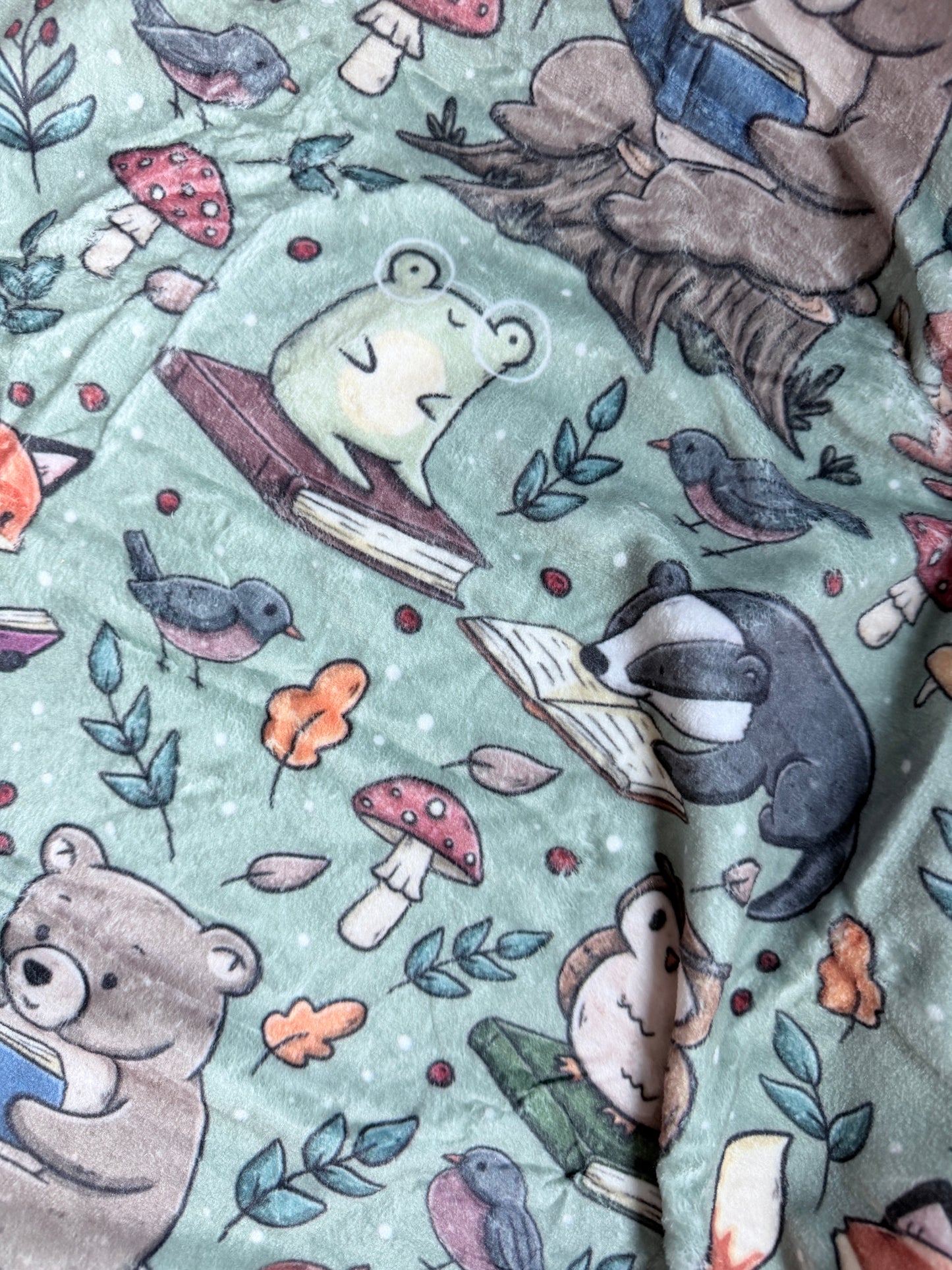 Woodland Critters Blanket (Large)