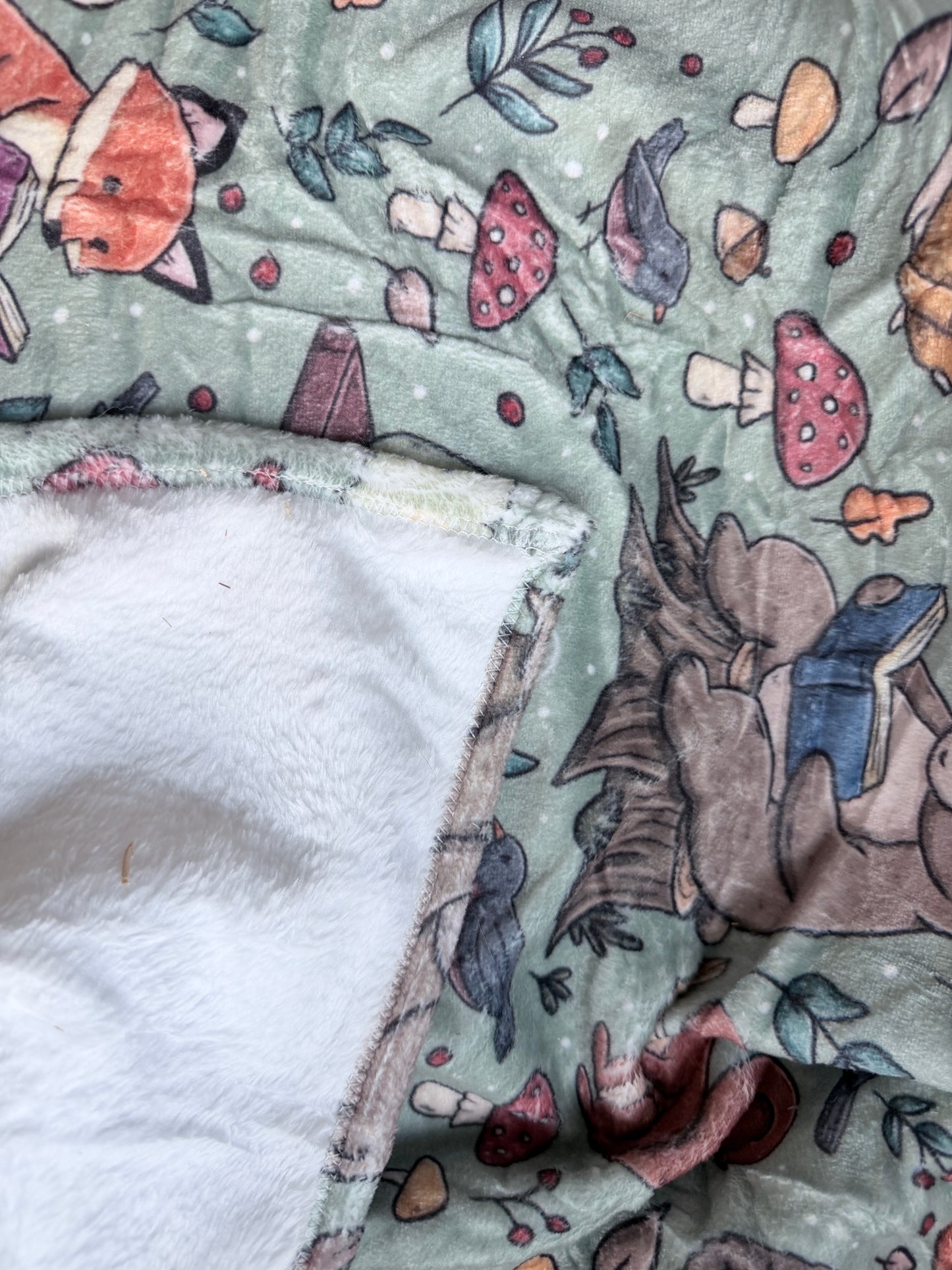 Woodland Critters Blanket (Large)