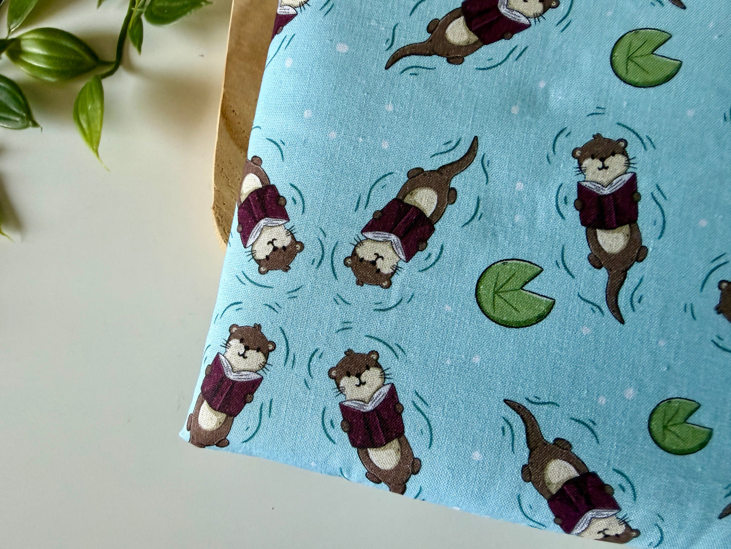 Floating Otter Booksleeve (Own Design)