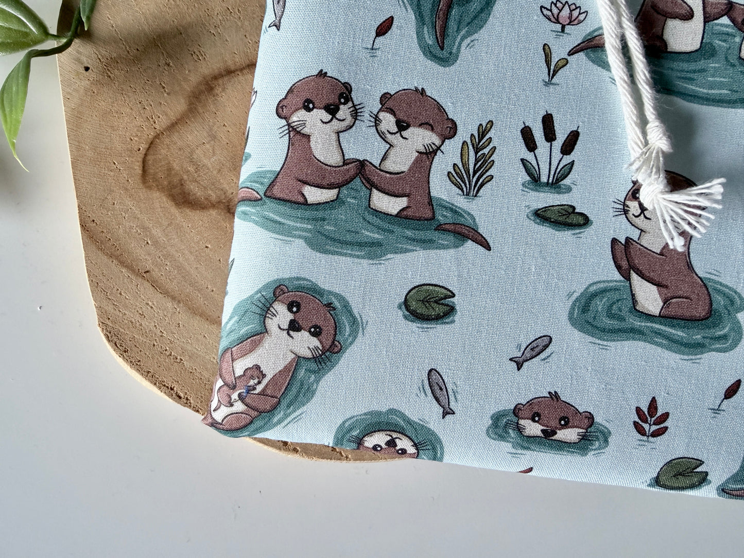Otter Friends E-Reader Sleeve (Own Design)