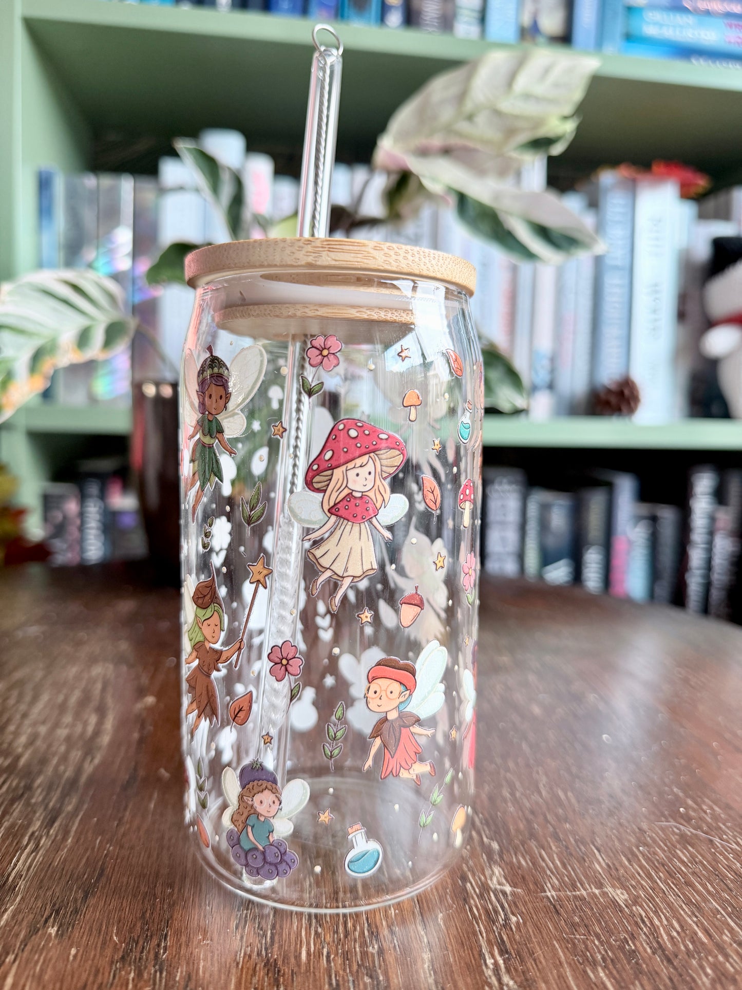 Forest Fairies Glass Tumbler