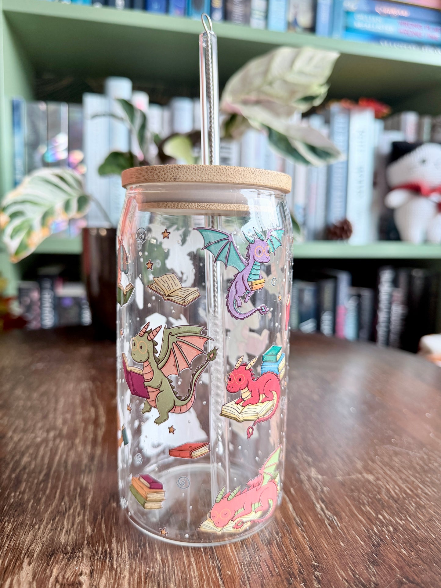 Baby Dragons Glass Tumbler
