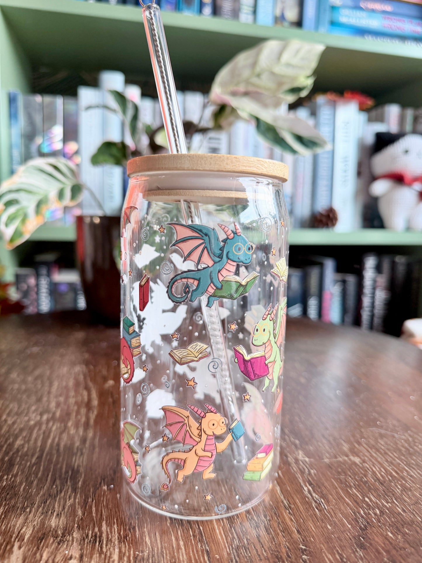 Baby Dragons Glass Tumbler