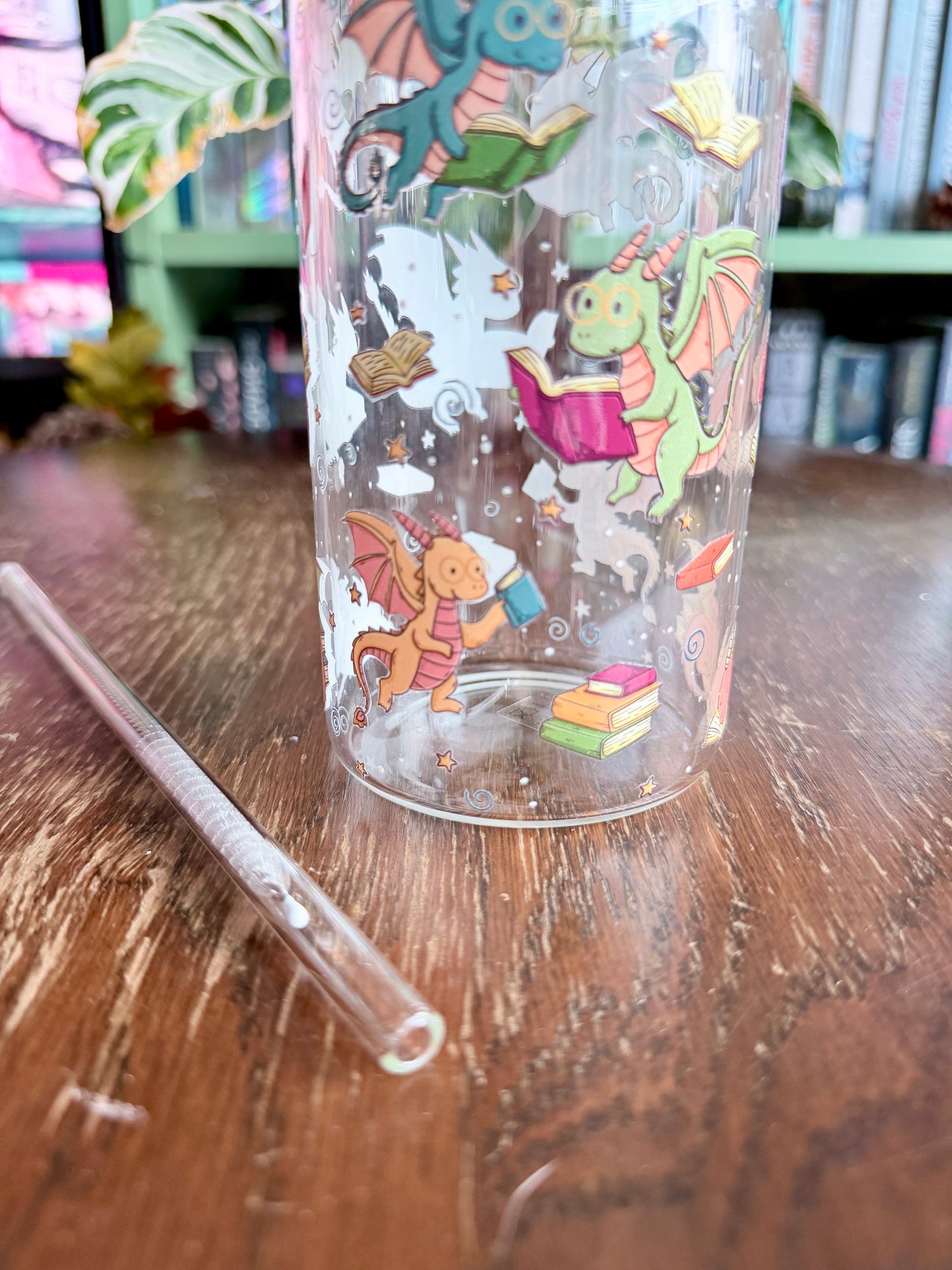 Baby Dragons Glass Tumbler
