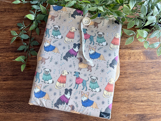 XL Doggies in Sweaters Booksleeve (Propre Design)
