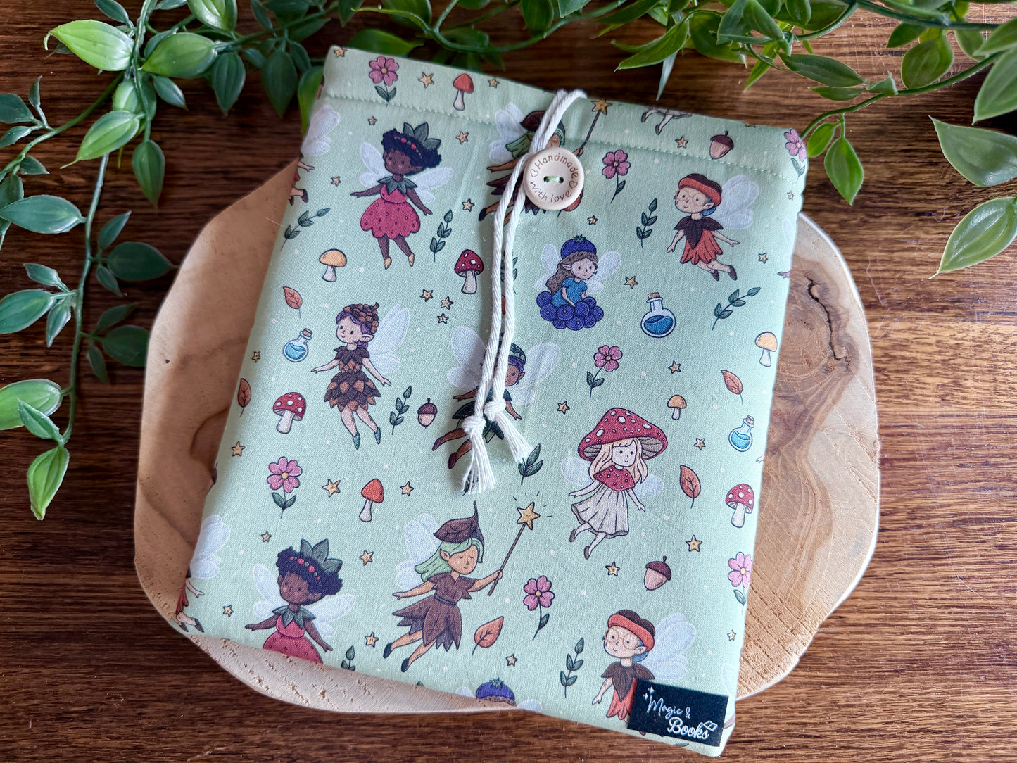 Housse de lecteur E-Reader Forest Fairies (design personnel)