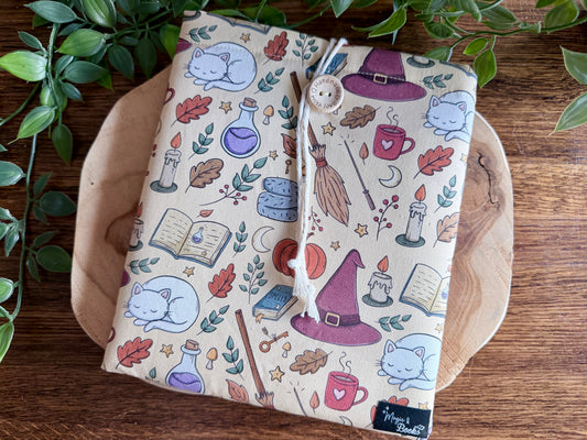 Housse de lecteur E-Reader Cosy Witch (design personnel)