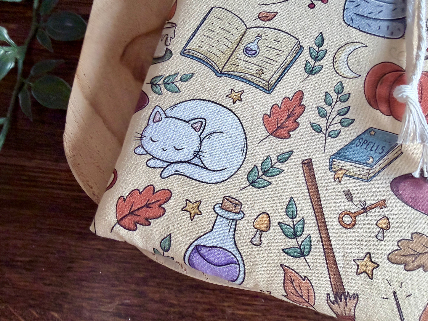 Housse de lecteur E-Reader Cosy Witch (design personnel)