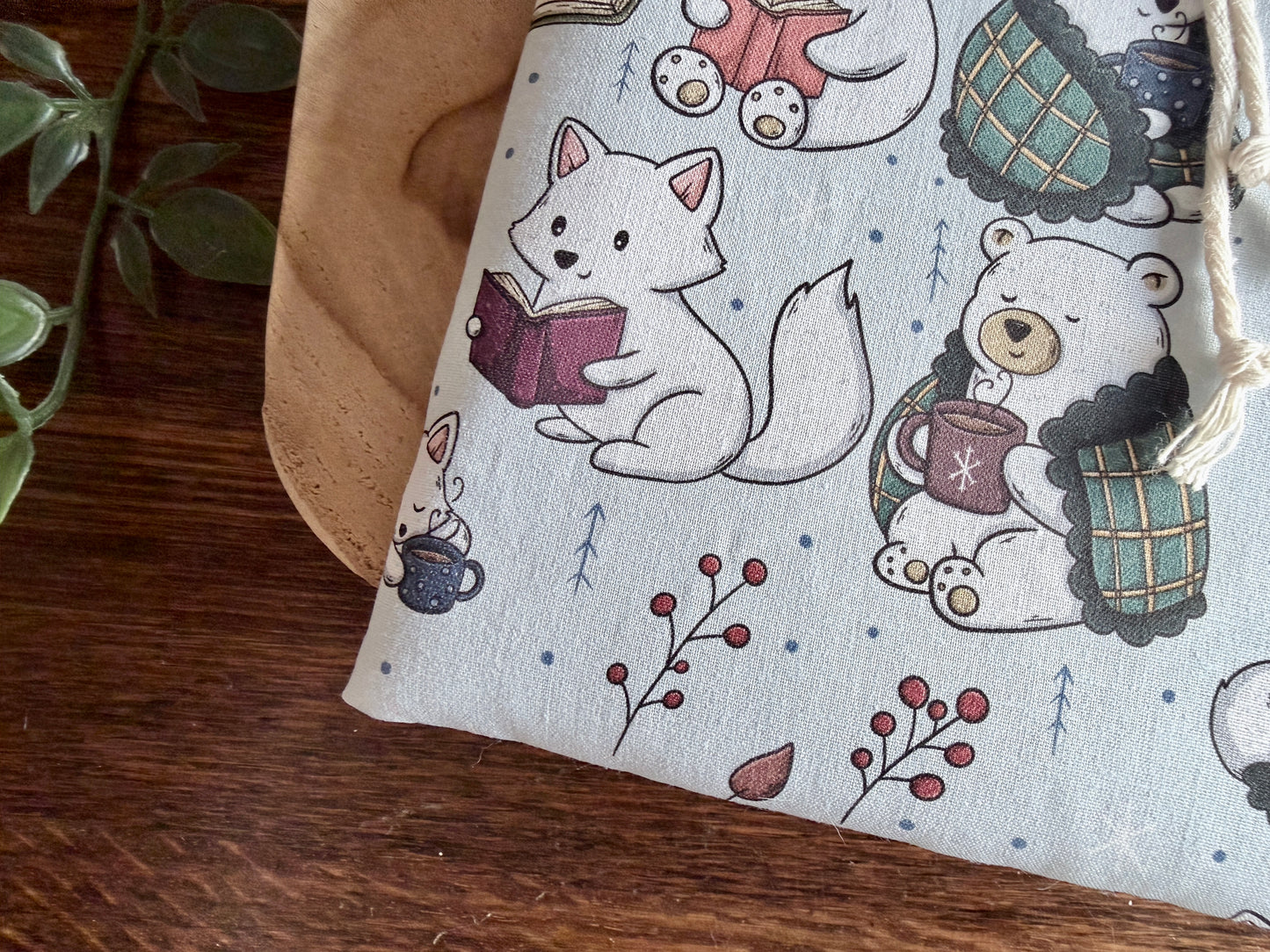 Housse de lecteur E-Reader Cosy Winter (design personnel)