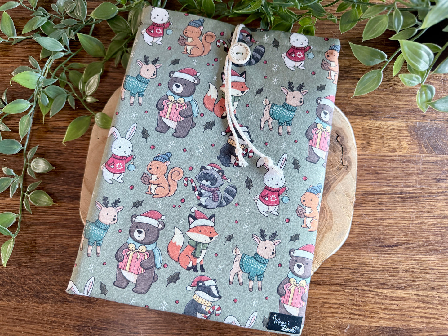 Woodland Christmas Housse de Livre (Design personnel)
