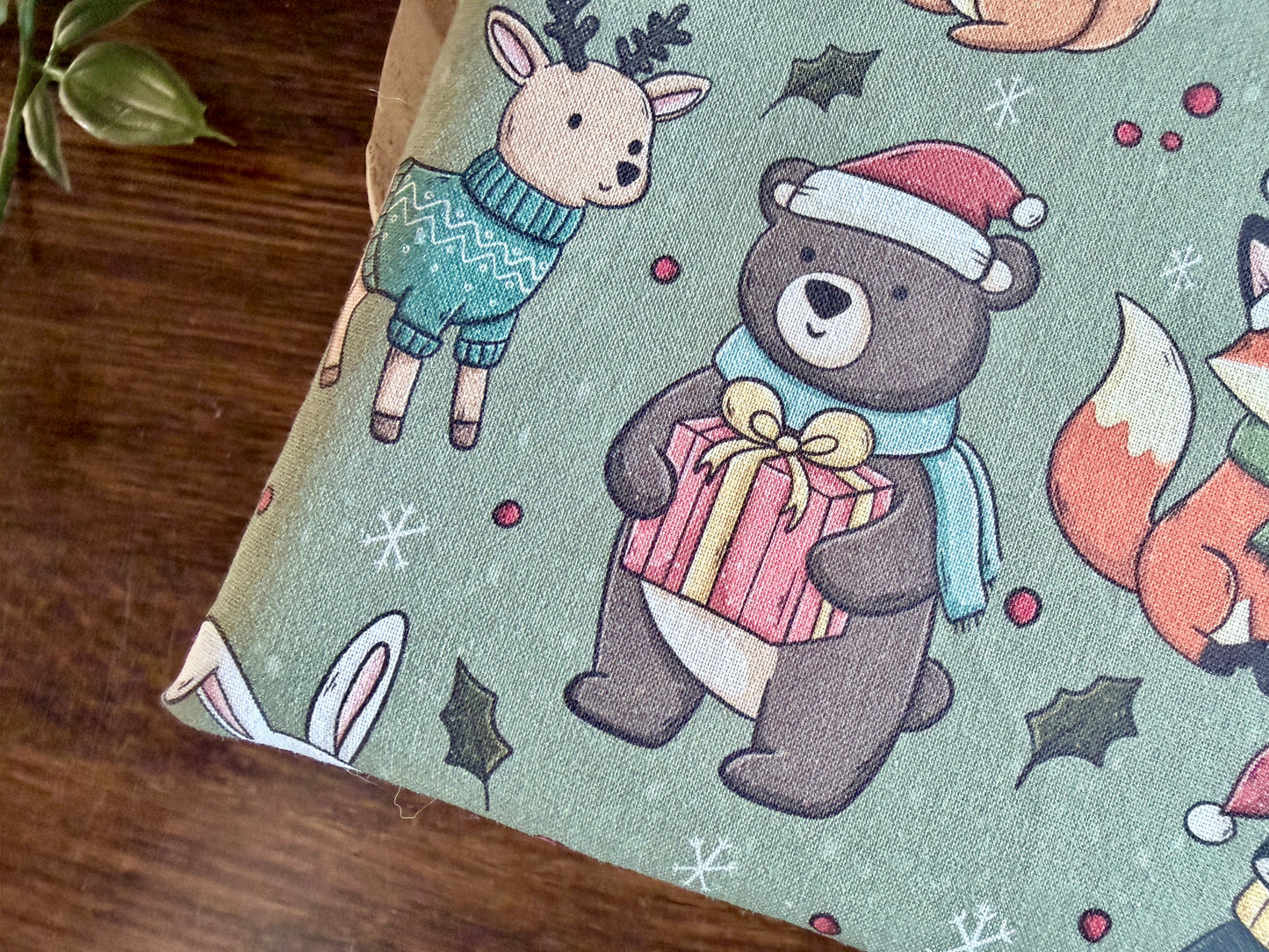 Woodland Christmas Housse de Livre (Design personnel)