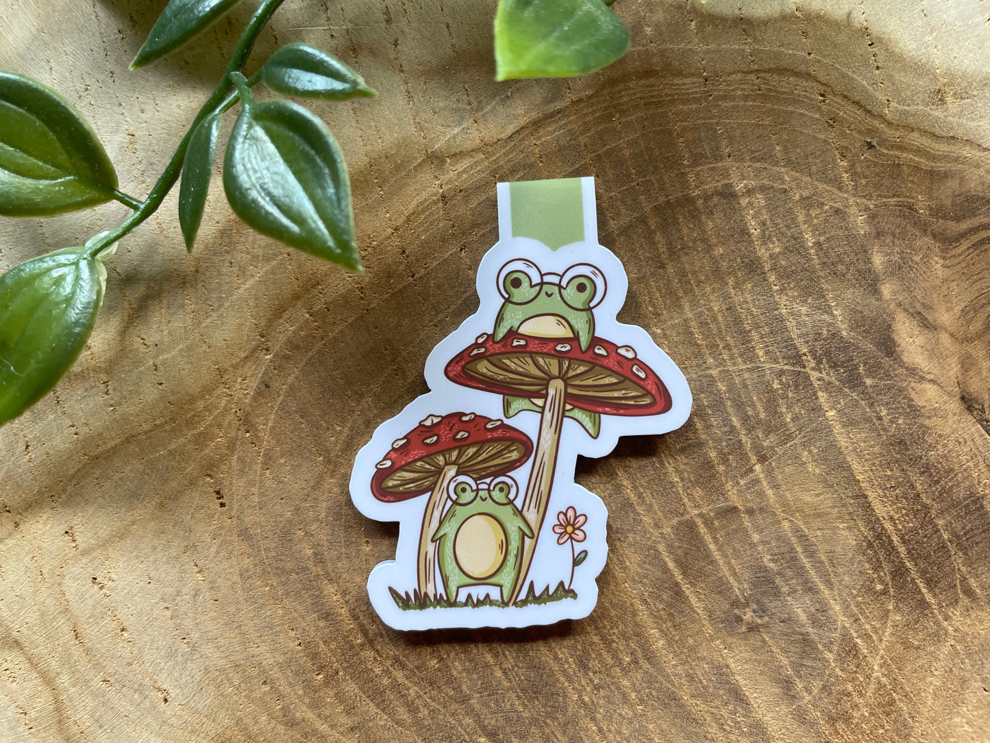 Magnetisches Lesezeichen Frosch-Spielereien