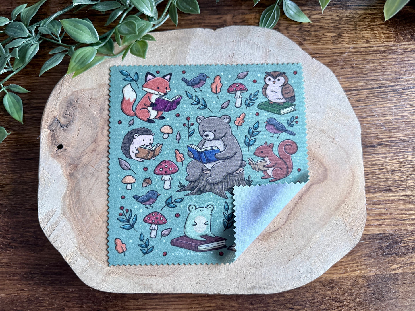 Woodland Critters Cleaning Cloth