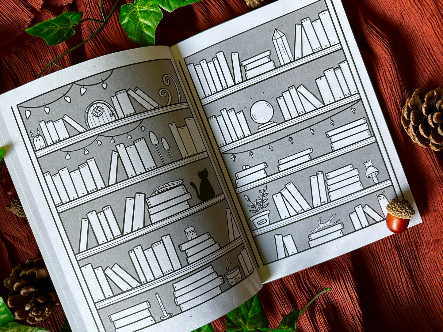 Reading Journal Dark Forest Edition