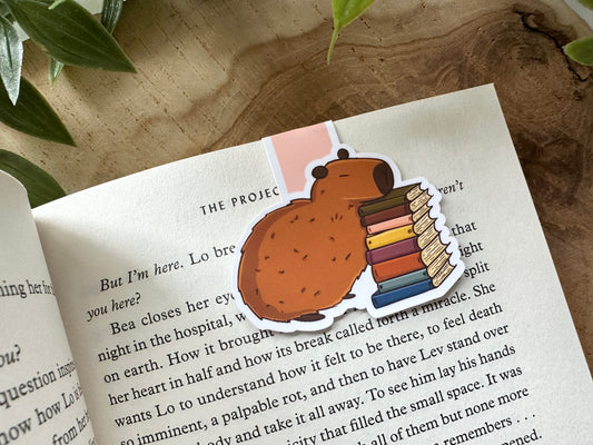 Capybara Magnetische Boekenlegger