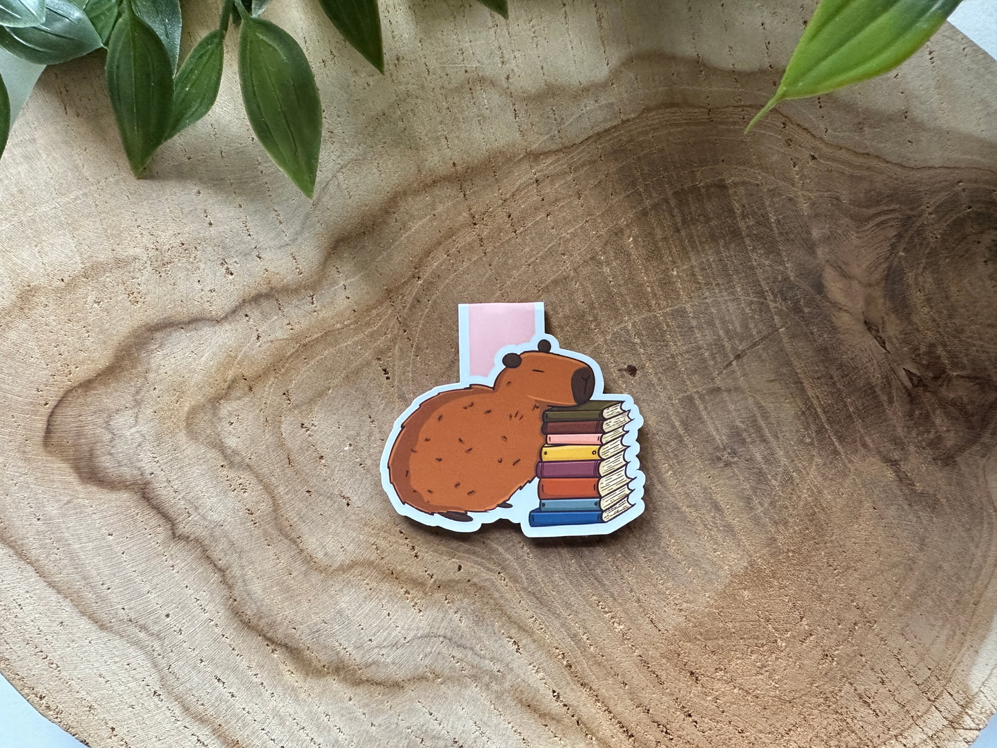 Capybara Magnetische Boekenlegger