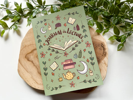 (FRANSE VERSIE) Journal de Lecture Vert