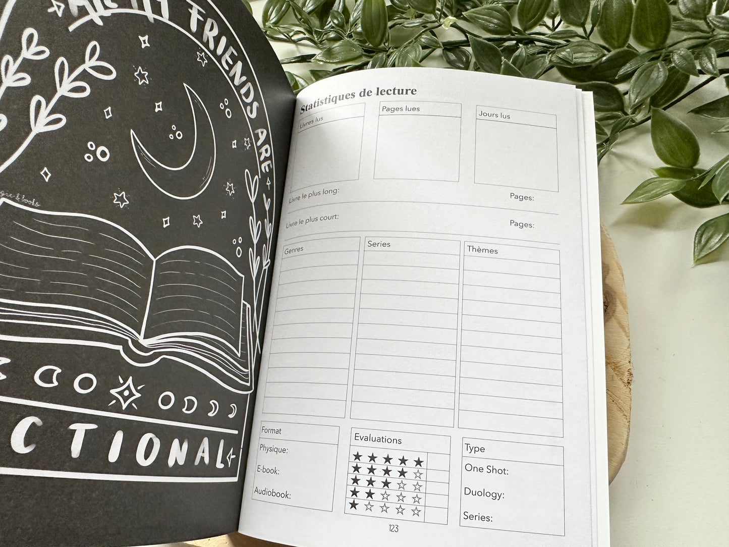 (FRENCH VERSION) Journal de Lecture Vert