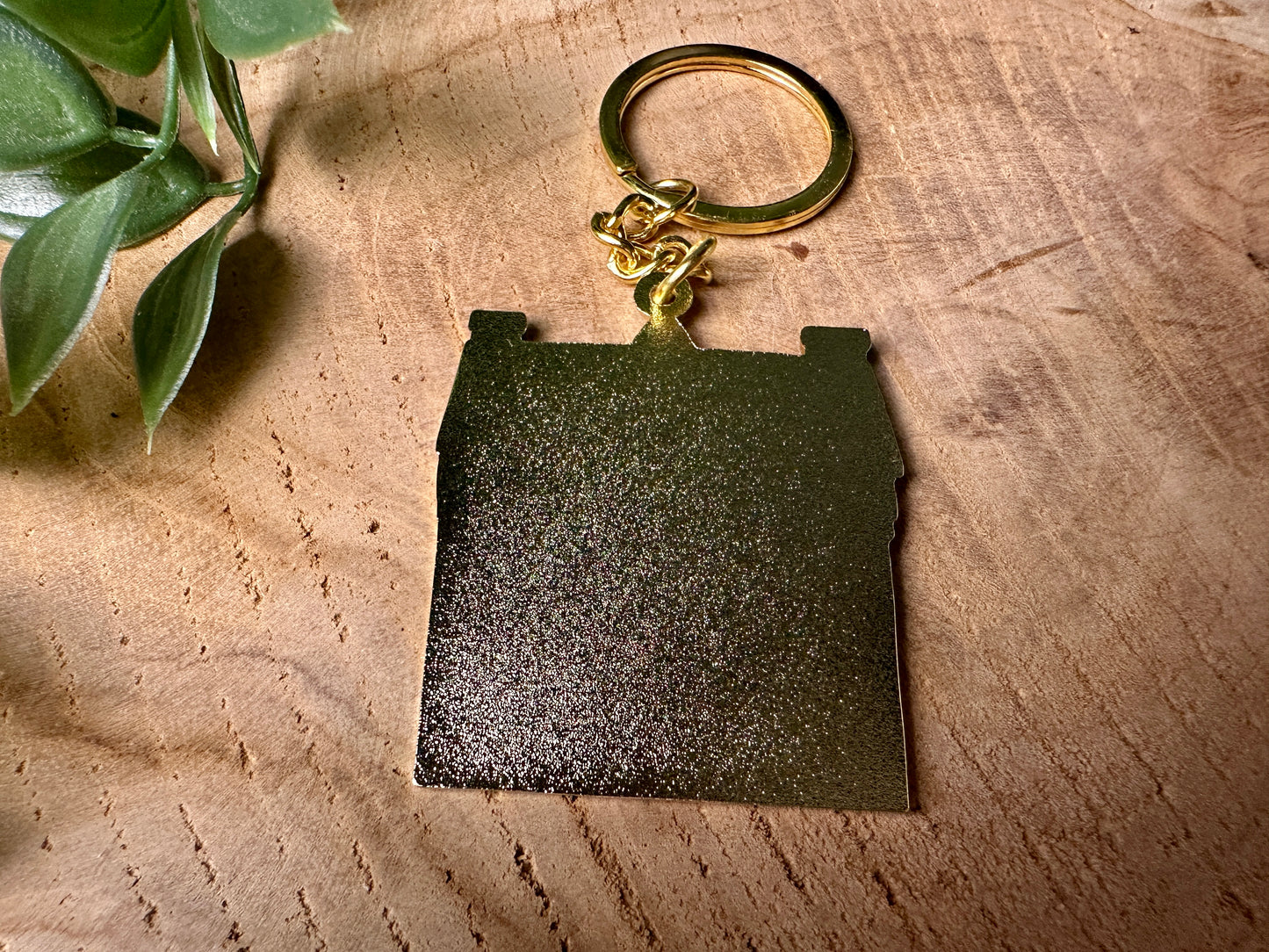 Bookstore Metal Enamel Keychain