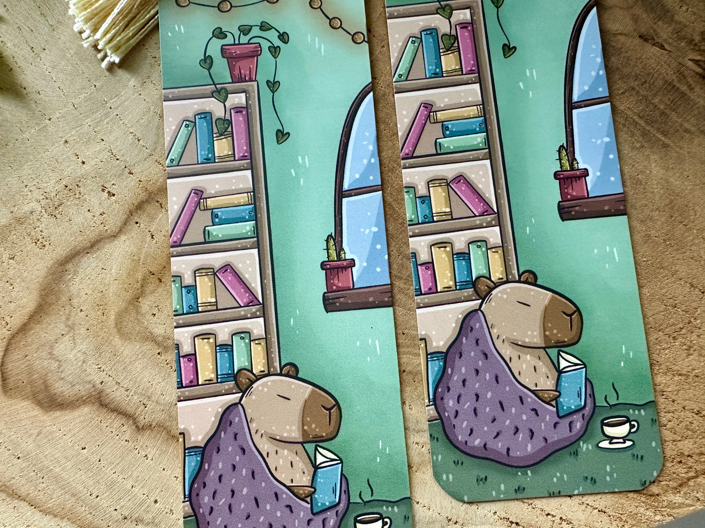 Cosy Capybara Boekenlegger