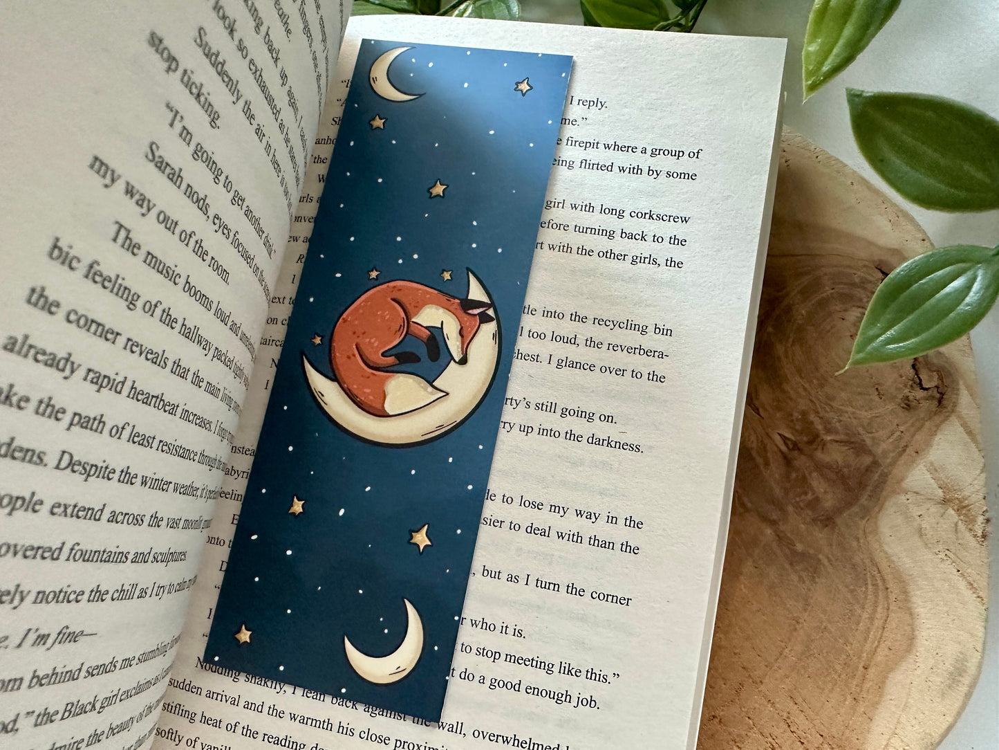 Lesezeichen Fox & Moon