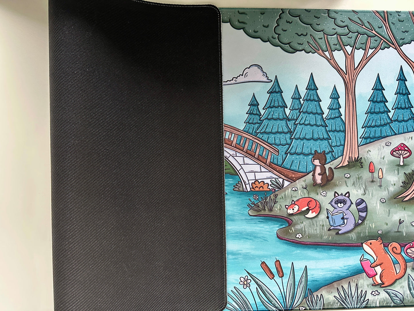 At the Lake Desk Mat / Gaming Mousepad