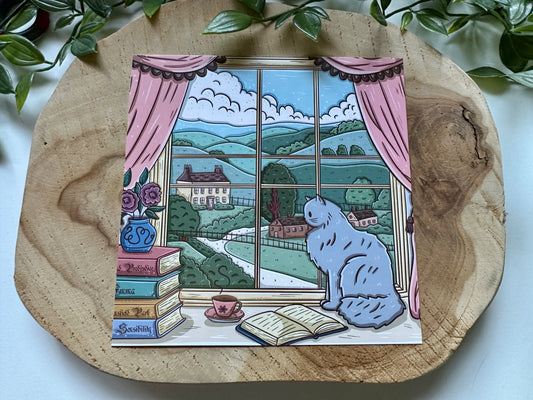 Jane Austen's English Countryside Postkarte