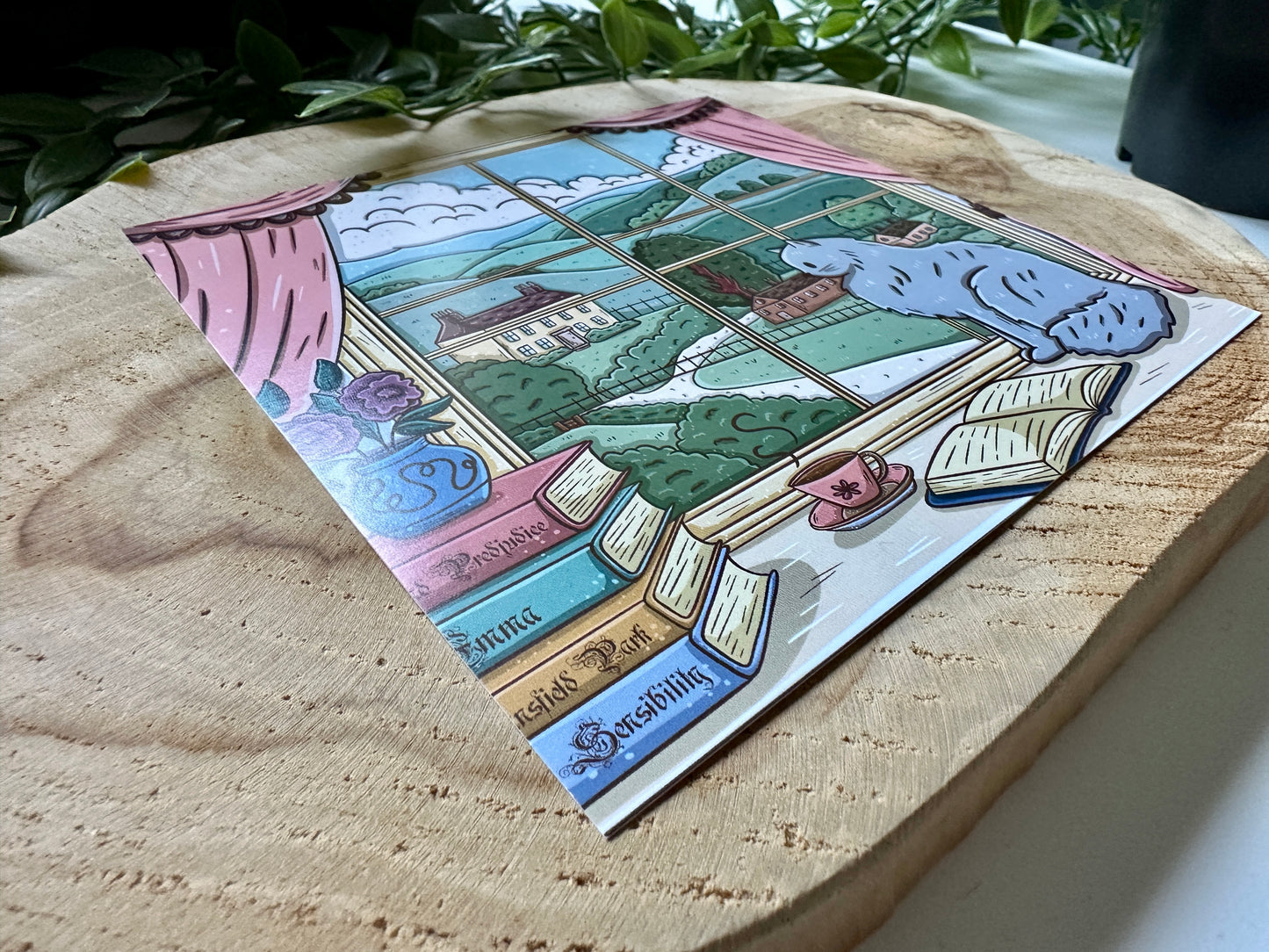 Jane Austen's English Countryside Postkarte