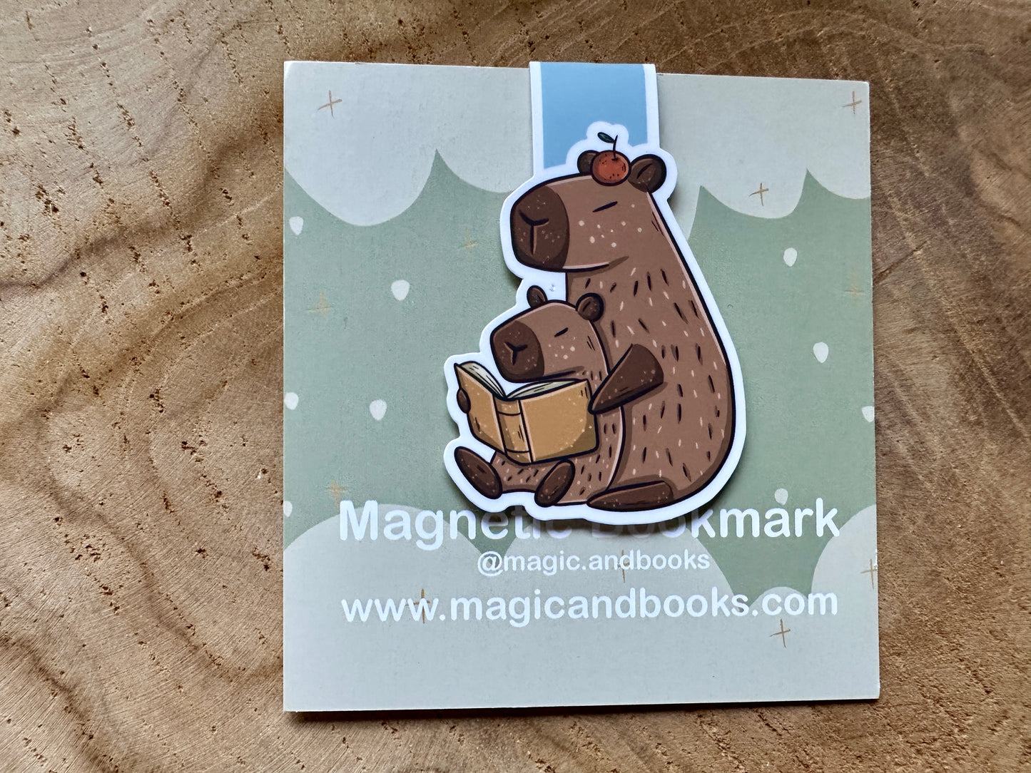 Capybara Friends Magnetische Boekenlegger