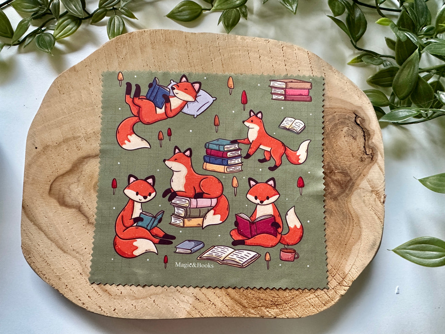 Reading Foxes Brillendoekje