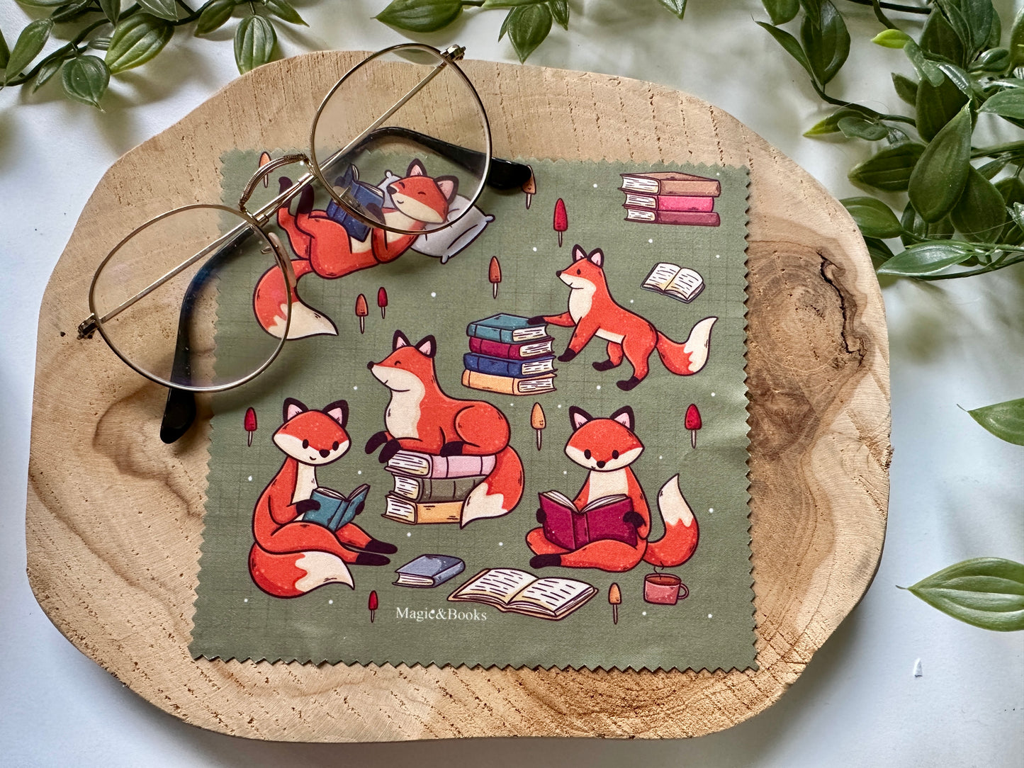 Reading Foxes Brillendoekje