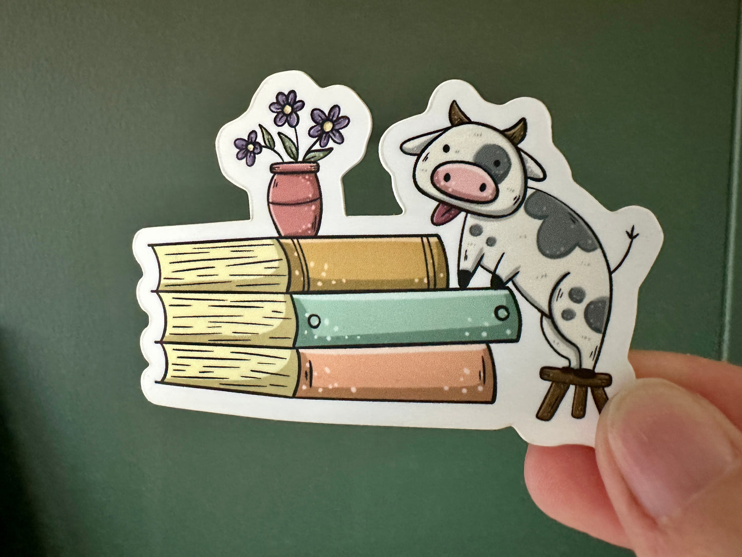 Cow Lick Aufkleber