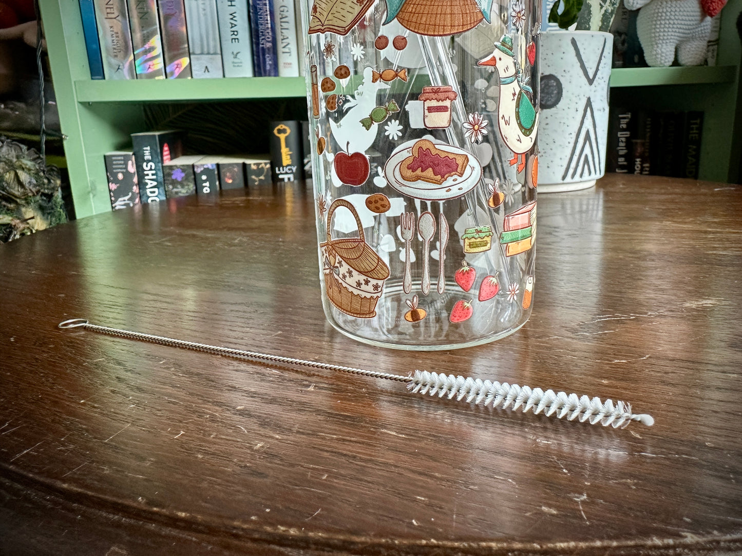 Cottage Core Picnic Gobelet en verre