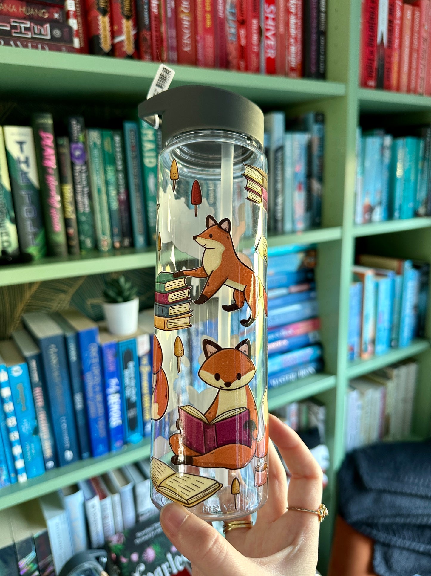 Reading Foxes Water Bottle