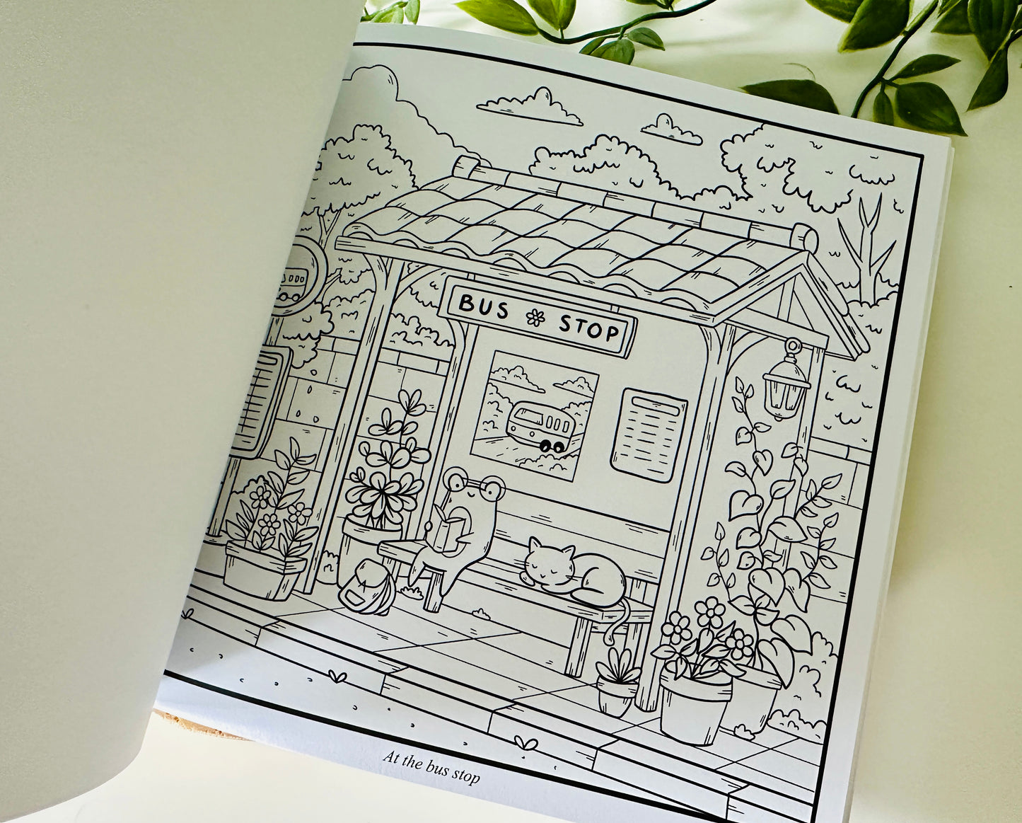 Froggie's Reading Adventure Colouring Book