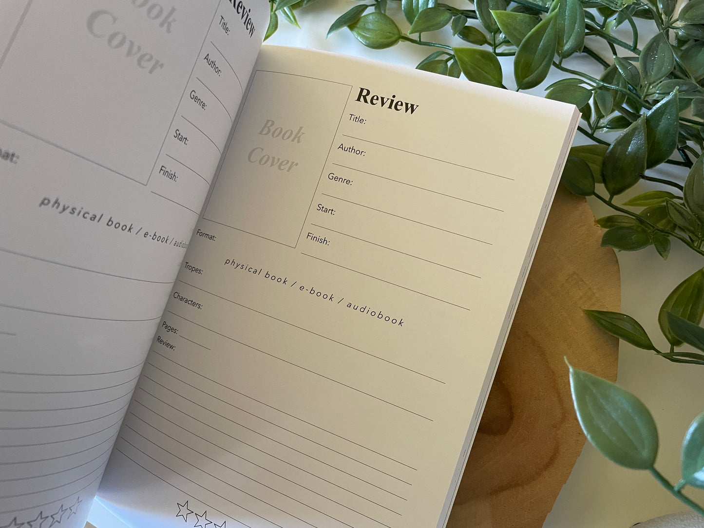 Reading Journal Green