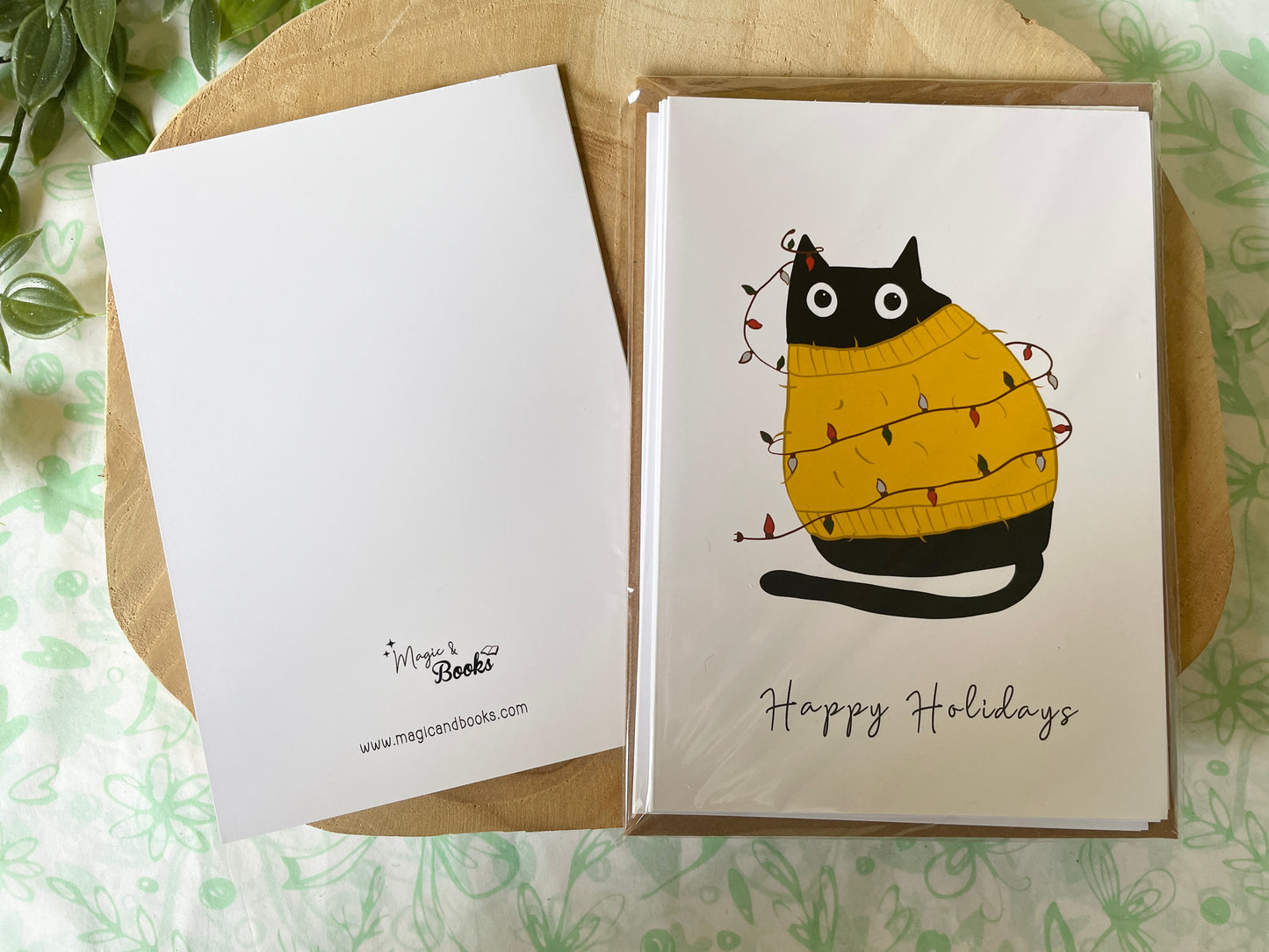 Cartes de Noël de Chonky Cat