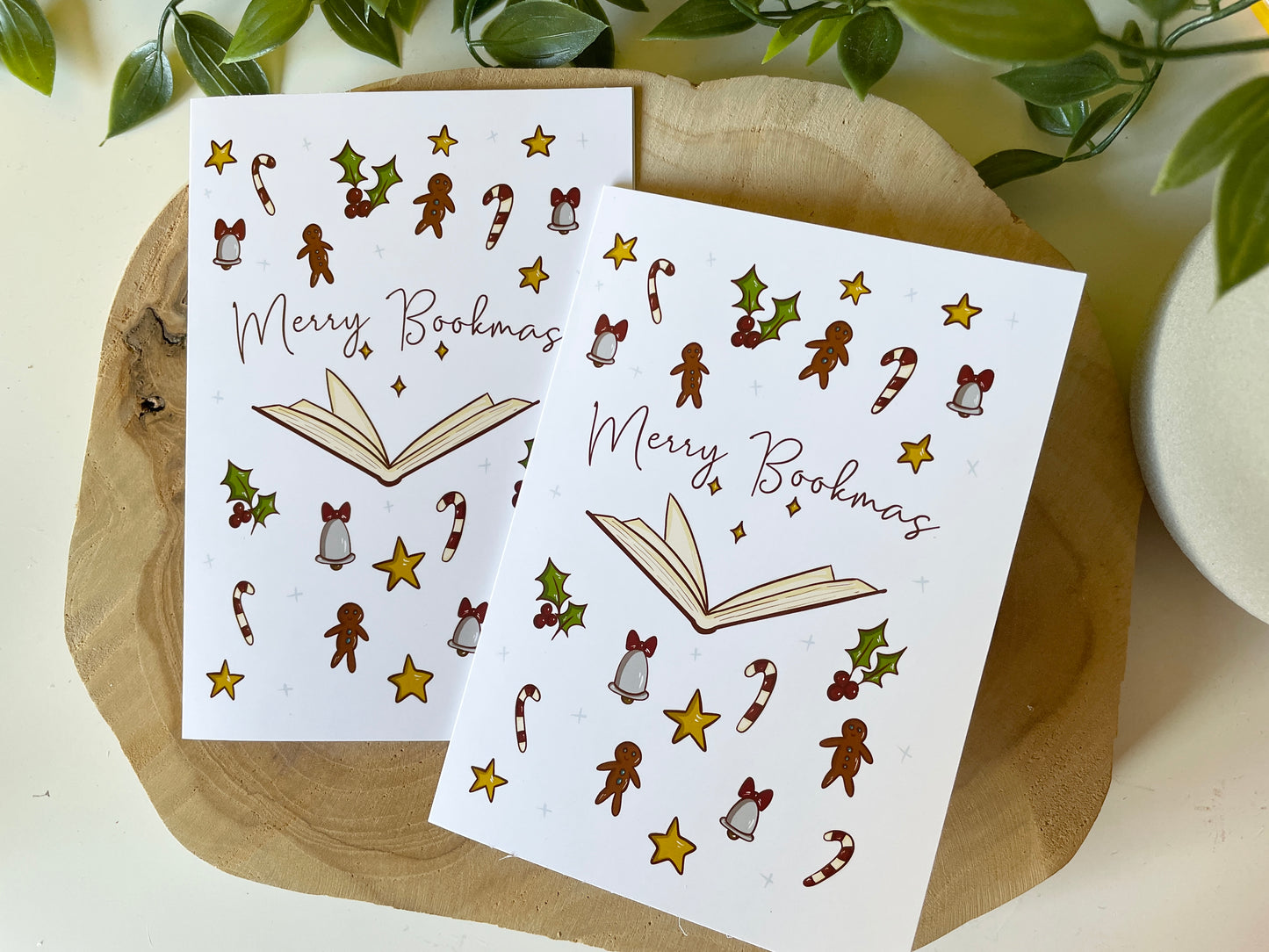 Bookmas Christmas Card