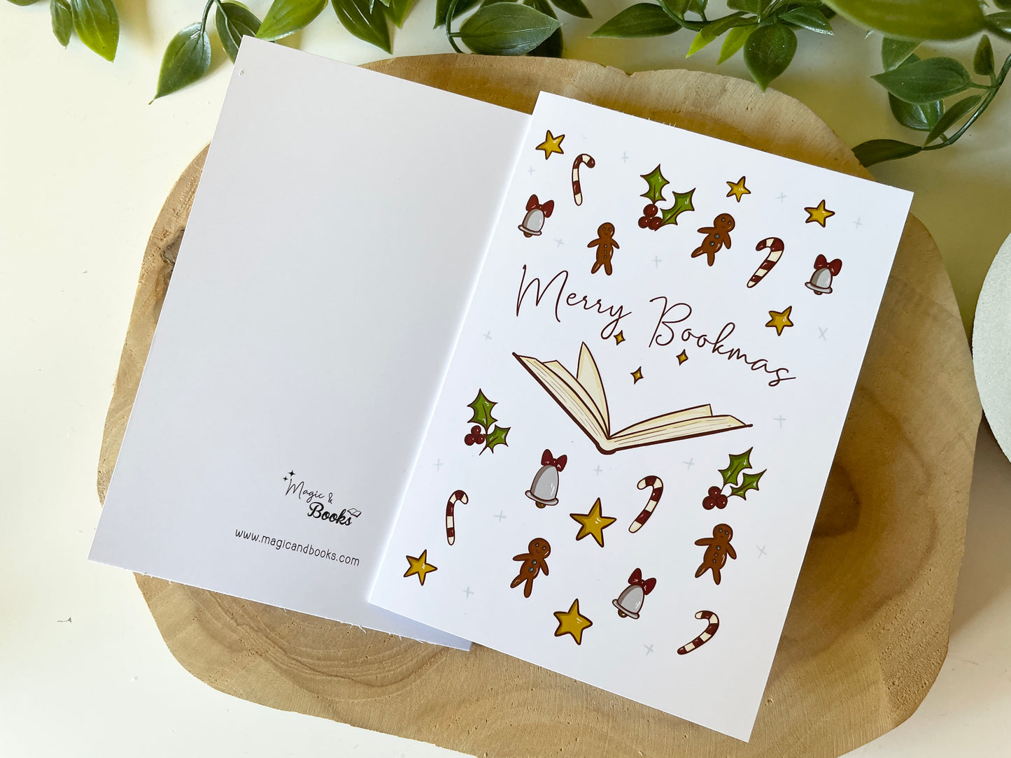 Bookmas Christmas Card